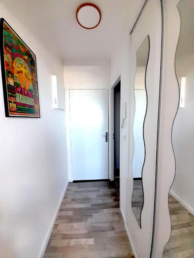 Studio Plage, Vue Mer Et Dragon, Garage Pour Moto Calais Kültér fotó