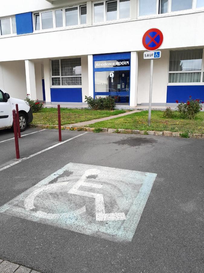Studio Plage, Vue Mer Et Dragon, Garage Pour Moto Calais Kültér fotó
