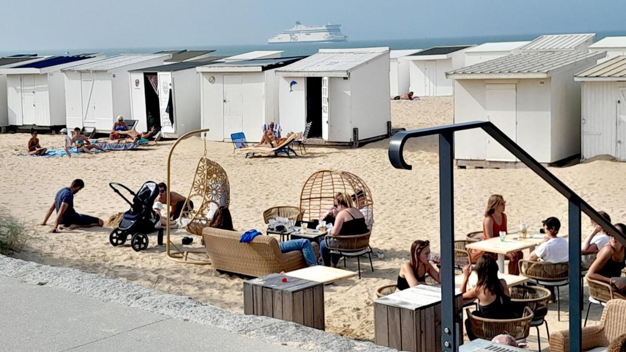 Studio Plage, Vue Mer Et Dragon, Garage Pour Moto Calais Kültér fotó