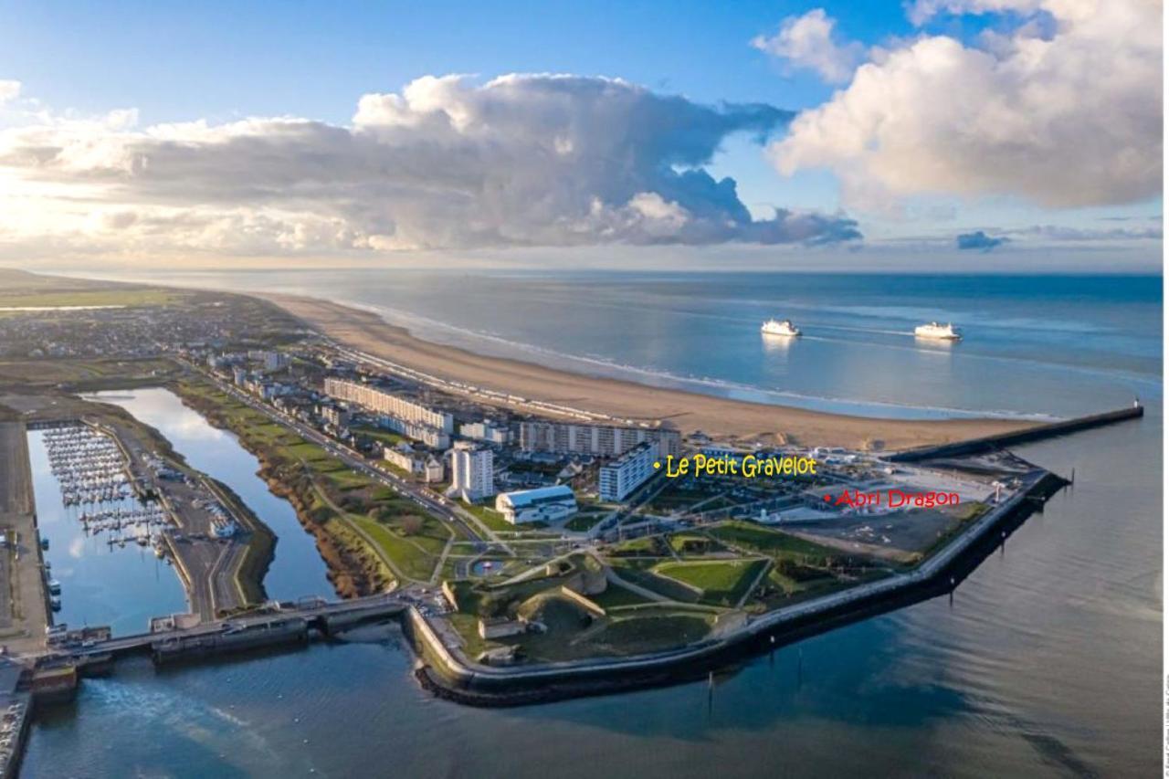 Studio Plage, Vue Mer Et Dragon, Garage Pour Moto Calais Kültér fotó